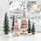 Glitzhome® Resin Christmas Tree Table Decor Set